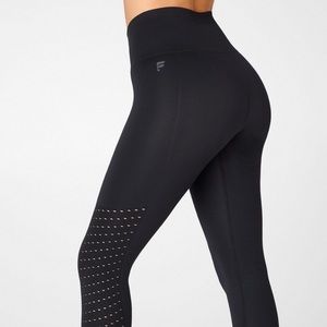 NWT Fabletics Sync High-Waisted Perforated 7/8